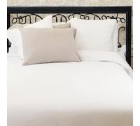 Linandelle - Drap Plat Coton 57 Fils en Molleton Flanelle TOUDOUX - Blanc - 240x290
