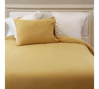 Linandelle - Drap Plat Coton 57 Fils en Molleton Flanelle TOUDOUX - Caramel - 240x290