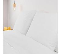 Linandelle - Drap Plat en mélange 57 Fils AISANCE - Blanc - 180x290