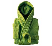 LINANDELLE Peignoir enfant capuche en coton bouclette éponge COCOON