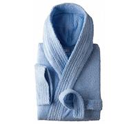 LINANDELLE Peignoir enfant capuche en coton bouclette éponge COCOON