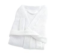 LINANDELLE Peignoir mixte coton 57 fils nid d'abeille KIMONO