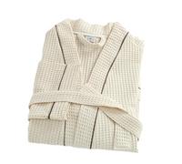 LINANDELLE Peignoir mixte coton 57 fils nid d'abeille KIMONO