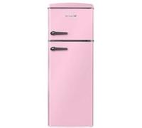 Réfrigérateur congélateur 2 portes retro Arzy LJDD206PINK 206 Litres Rose