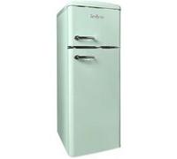 Linarie Réfrigérateur congélateur retro Arzy LJDD206GREEN 206 Litres Vert Vert