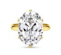 Linawe Bague réglable en oxyde de zirconium pour femme et fille avec pierre de naissance imitation diamant en cristal - Bague en or rose et argent 14 carats - Bijoux fantaisie pour fiançailles, cadeau