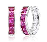 Linawe Petites créoles, boucles d'oreilles en forme de piercing, boucles d'oreilles hélicoïdales, bijoux sans nickel pour femmes, mini-créoles en or rose et argent
