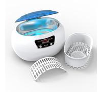 LINBEAUTI 2025 Nouveau nettoyeur à ultrasons, appareil de nettoyage à ultrasons 600ml - nettoyage en profondeur pour lunettes, bijoux, prothèses dentaires, argent