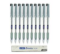 LINC Executive SL-500 Lot de 10 stylos à encre gel Noir 0,55 mm