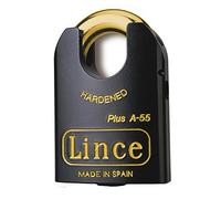 Lince - Cadenas de haute sécurité monobloc rectangulaire | Plus-A 55 | Avec une Hauté Résistance aux Attaques et à la Corrosion.