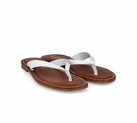 Lince Sandales confortables pour orteils | Semelle en caoutchouc | Semelle intérieure en gel | V52751 | Fabriquées en Espagne, blanc, 39 EU