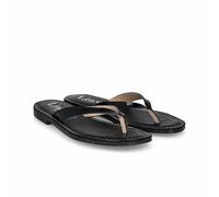 Lince Sandales confortables pour orteils | Semelle en caoutchouc | Semelle intérieure en gel | V52751 | Fabriquées en Espagne, N Noir, 41 EU