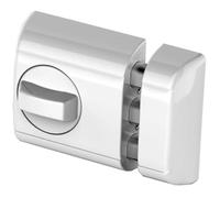LINCE Verrou en Applique 4930MET pour Portes en Aluminium et PVC - Sécurité renforcée, réversible, Fermeture Rapide & Anti-Bumping | Cylindre à Profil européen 5