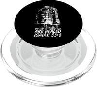 Linceul de Turin Visage de Jésus-Christ Catholique PopSockets PopGrip pour MagSafe