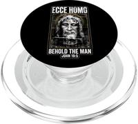 Linceul de Turin Visage de Jésus-Christ Catholique PopSockets PopGrip pour MagSafe