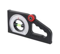 L'inclinaison indique avec graduations claires, petit outil de niveau de construction en ABS pour des angles précis. Outil de mesure professionnel