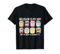 L'inclusion est ma Passion et Je suis là pour la Diffuser. Speed Teacher T-Shirt