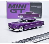 Lincoln Capri Hot Rod 1954 Purple Metallic LHD - Mini GT 1:64