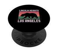 Lincoln Heights Los Angeles 323 Latino Chicano NELA 213 PopSockets PopGrip Adhésif