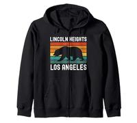 Lincoln Heights Los Angeles 323 Latino Chicano NELA 213 Sweat à Capuche