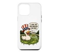 Lincoln Memorial Piscine réfléchissante Motif Canard américain Satire Coque pour iPhone 12 Pro Max