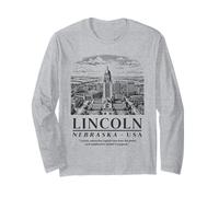 Lincoln, Nebraska : Une Ville de Charme et de caractère. Manche Longue