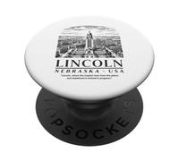 Lincoln, Nebraska : Une Ville de Charme et de caractère. PopSockets PopGrip Adhésif