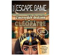 Larousse – Escape game de poche junior : L'incroyable destinée de Cléopâtre