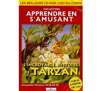 L'INCROYABLE HISTOIRE DE TARZAN - Collection APPRENDRE EN S'AMUSANT / JEU PC CD-ROM POUR WINDOWS 95/98/XP