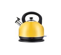 LINCYS Bouilloire électrique de Grande capacité, Chauffage Rapide de 2000 W, Grande capacité de 3 L, Doublure en Acier Inoxydable 304 de qualité Alimentaire,Jaune