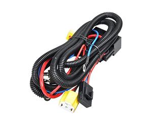 LinCys KANGYEBAIHUODIAN Faisceau de câblage de Phare Relais métier à Tisser Mise à Niveau Phare H4 adapté for VW Golf Corrado/Mk2