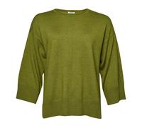 Lind - Christel Pulls à col rond - Femme - Pulls - Vert - Taille: 40 FR
