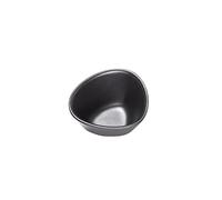 Lind DNA 990166 Curve Bol en faïence Noir Passe au lave-vaisselle, congélateur et micro-ondes Résiste à la chaleur jusqu'à 270 °C Taille S 11 x 10 x 6 cm