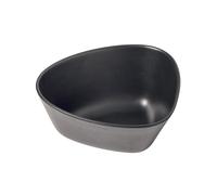 LIND DNA Bol Curve Stoneware M 20x22 cm Black