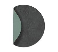 LIND DNA Dessous de verre Cloud-Nupo réversible circle 1 pièce Gris Anthracite -Vert pastel