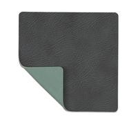 LIND DNA Dessous de verre Cloud-Nupo réversible square 1 pièce Gris Anthracite -Vert pastel