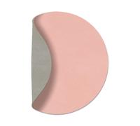 LIND DNA Dessous de verre Cloud recto-verso circle 1 pièce rose-gris clair