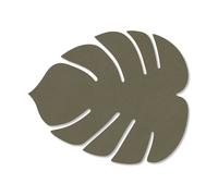 LIND DNA Dessous de verre Monstera Leaf Nupo Vert armée