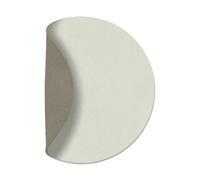 LIND DNA Dessous de verre Nupo circle réversible 1 pièce Linen-Flint Grey