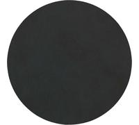 LIND DNA Dessous de verre Nupo - Cuir - Noir - ø 10 cm