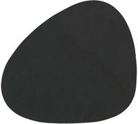 LIND DNA Dessous de verre Nupo - Cuir - Noir - 13 x 11 cm