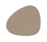 LIND DNA Dessous de verre Serene Curve 11x13 cm Gris taupe