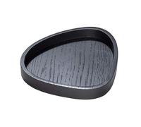 LIND DNA Plateau / support - Bois de chêne - Noir - 18 x 16 cm