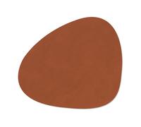 LIND DNA Set de table Corduroy curve L Rust