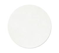 LIND DNA Set de table Corduroy Pure white. circle. L
