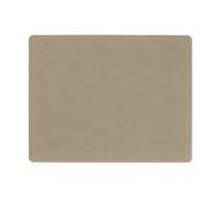 LIND DNA Set de table Corduroy square L Clay Brown