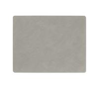 LIND DNA Set de table Corduroy square L Light Grey