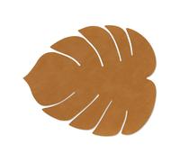 LIND DNA Set de table Monstera Leaf Nupo L Burned curry