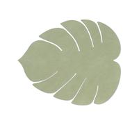 LIND DNA Set de table Monstera Leaf Nupo L Vert olive