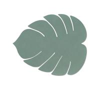 LIND DNA Set de table Monstera Leaf Nupo L Vert pastel